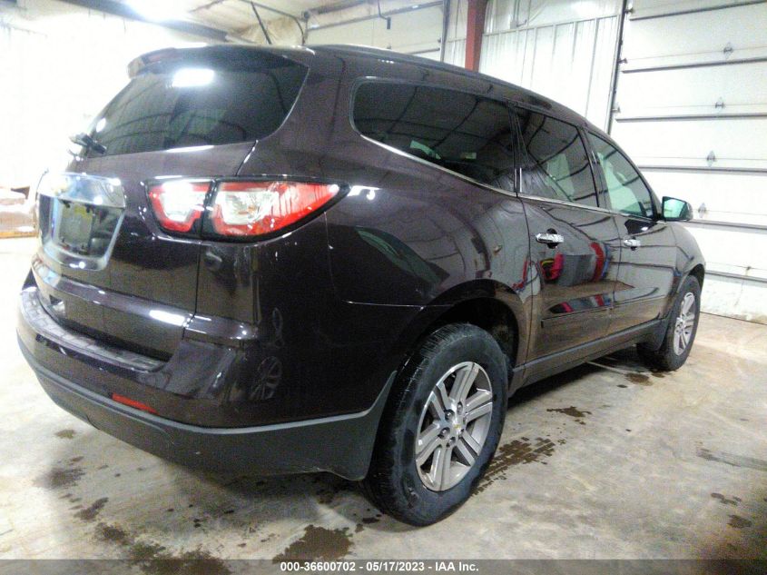 2015 CHEVROLET TRAVERSE LT - 1GNKVHKD1FJ217429