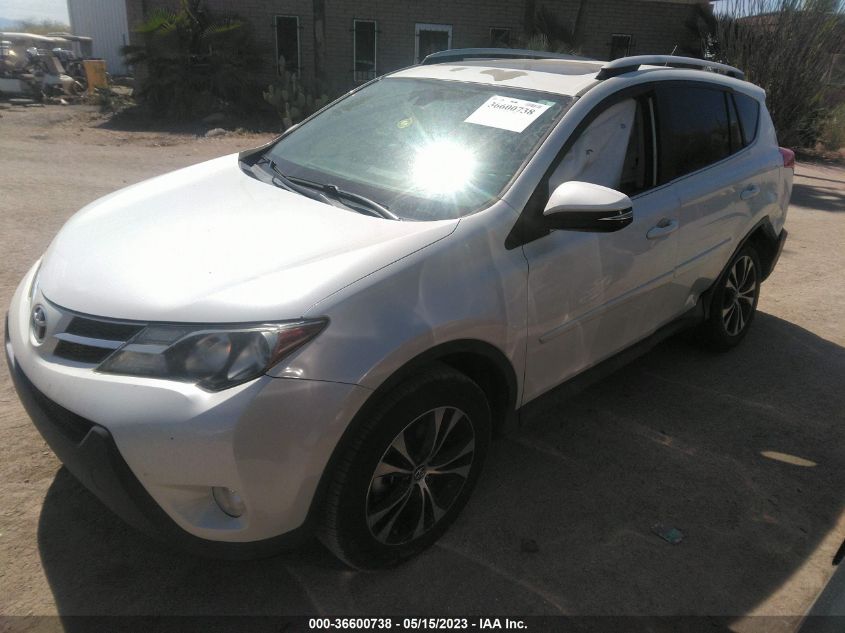 2015 TOYOTA RAV4 LIMITED - 2T3DFREV1FW303222