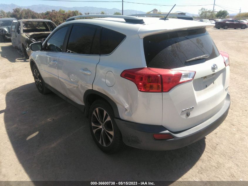 2015 TOYOTA RAV4 LIMITED - 2T3DFREV1FW303222