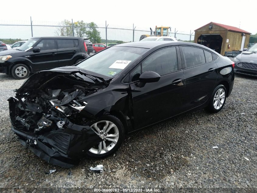2019 CHEVROLET CRUZE LS - 1G1BC5SM0K7151355
