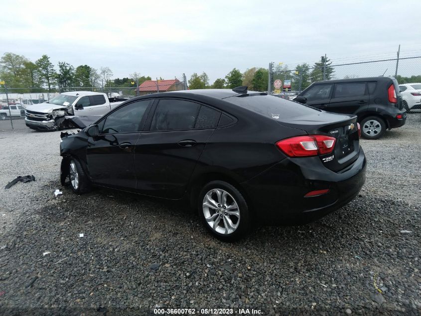 2019 CHEVROLET CRUZE LS - 1G1BC5SM0K7151355