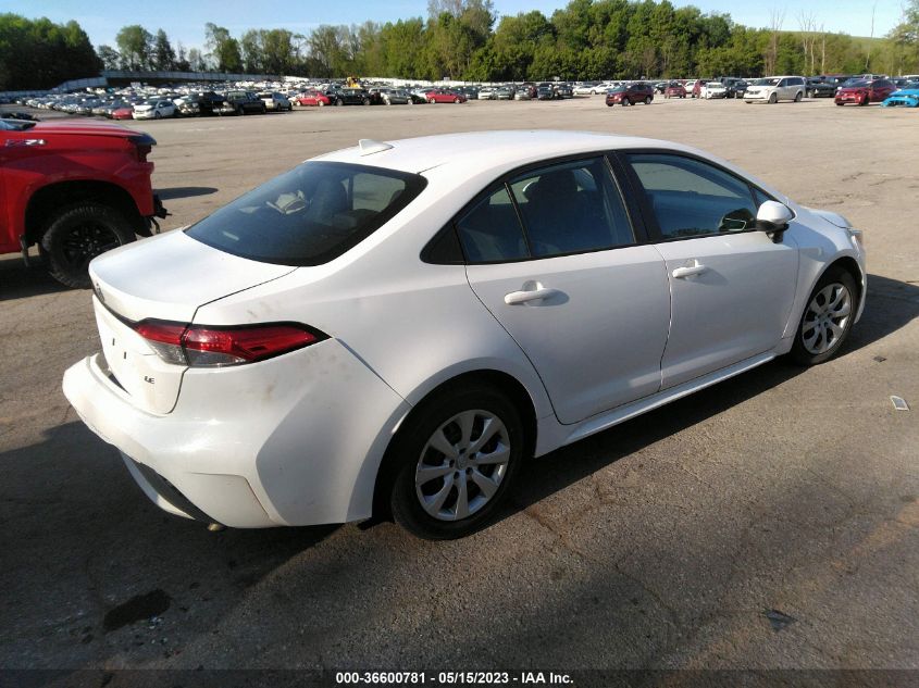 2020 TOYOTA COROLLA LE - 5YFEPRAEXLP093250