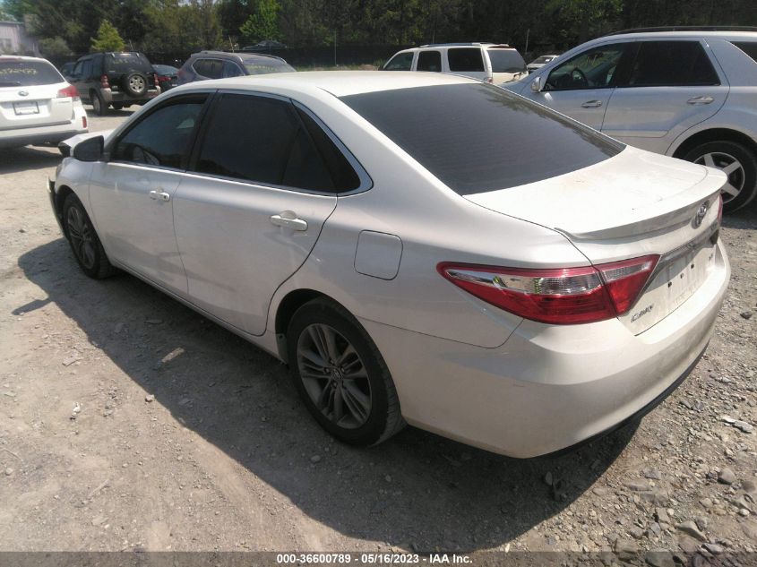 2017 TOYOTA CAMRY XLE/SE/LE/XSE - 4T1BF1FK4HU309492