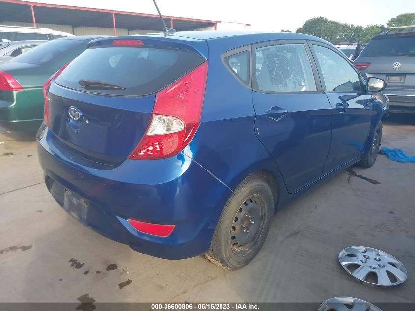 2016 HYUNDAI ACCENT SE - KMHCT5AEXGU265888
