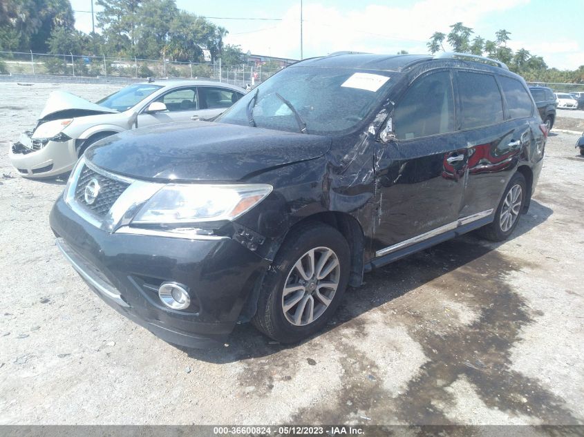 2014 NISSAN PATHFINDER SL - 5N1AR2MM8EC647380