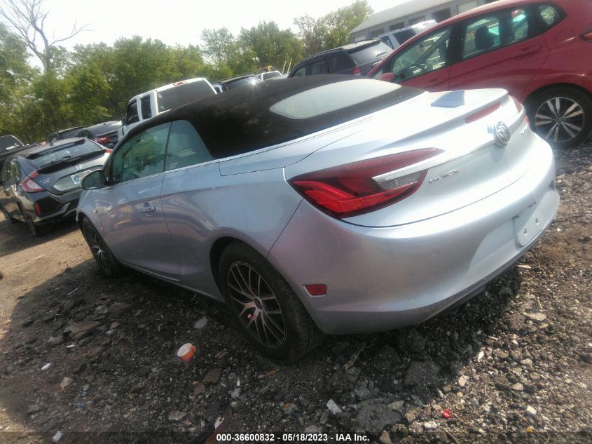 2017 BUICK CASCADA PREMIUM - W04WH3N56HG110993