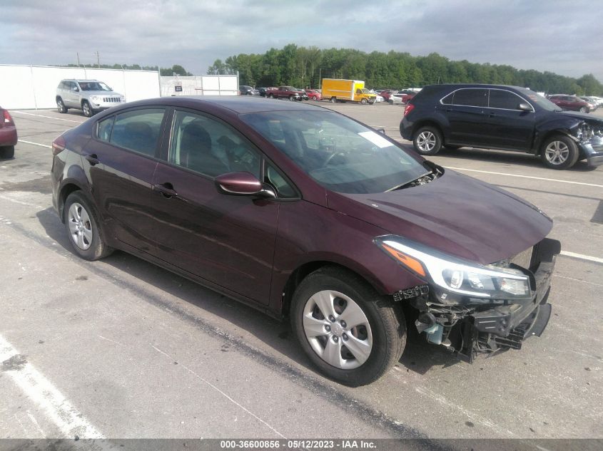2017 KIA FORTE LX - 3KPFL4A72HE080649