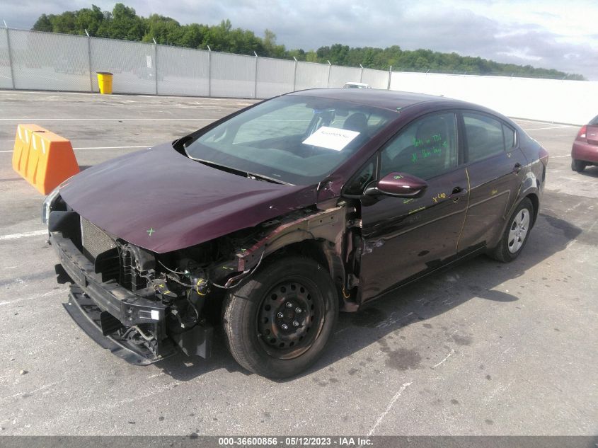 2017 KIA FORTE LX - 3KPFL4A72HE080649