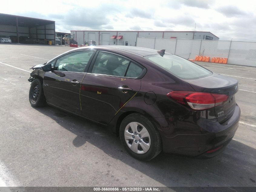 2017 KIA FORTE LX - 3KPFL4A72HE080649
