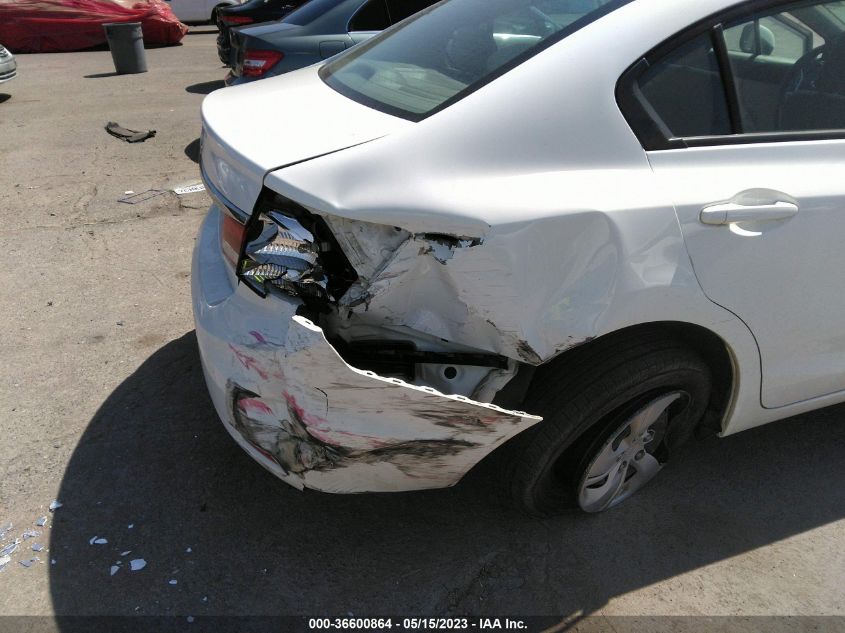 2013 HONDA CIVIC SDN LX - 19XFB2F59DE255424