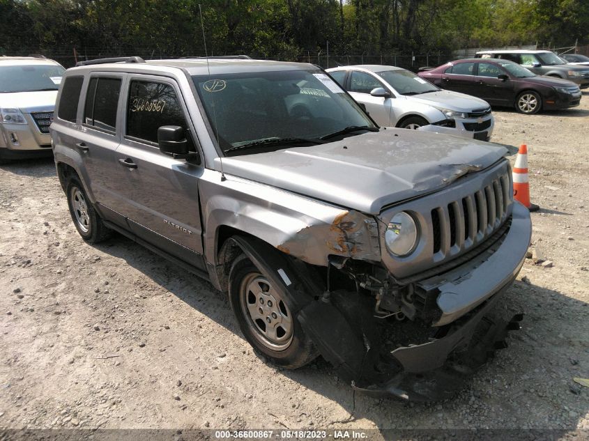 2015 JEEP PATRIOT SPORT - 1C4NJPBB4FD427886