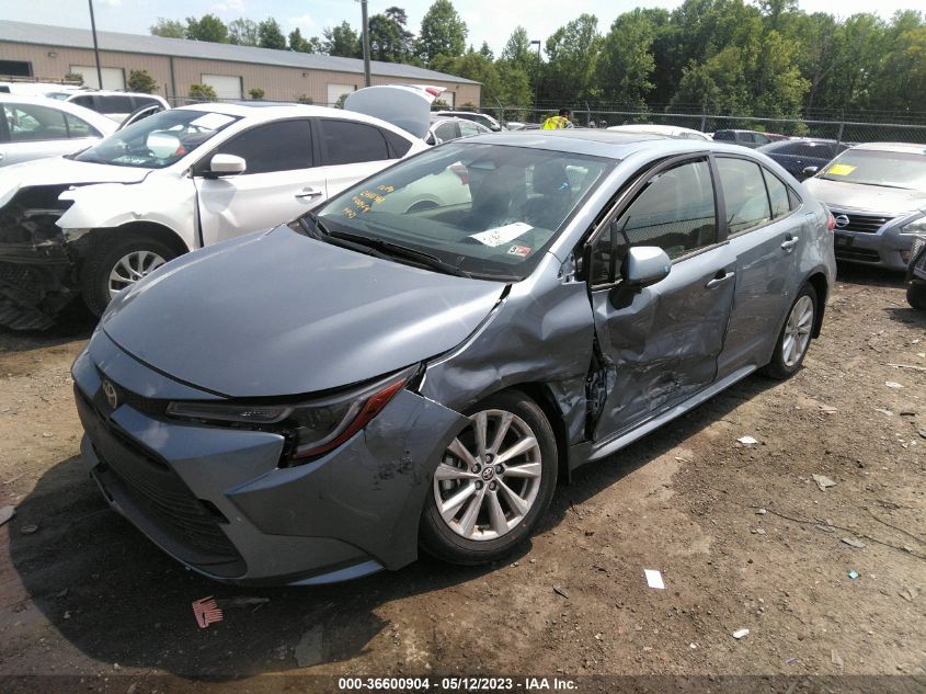 VIN JTDB4MEE6P3004541 2023 TOYOTA COROLLA LE