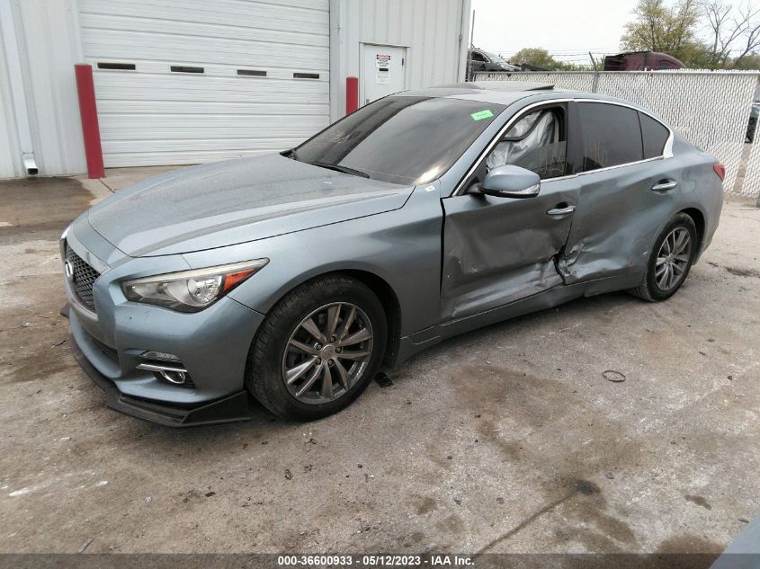 2014 INFINITI Q50 PREMIUM - JN1BV7AR2EM695598