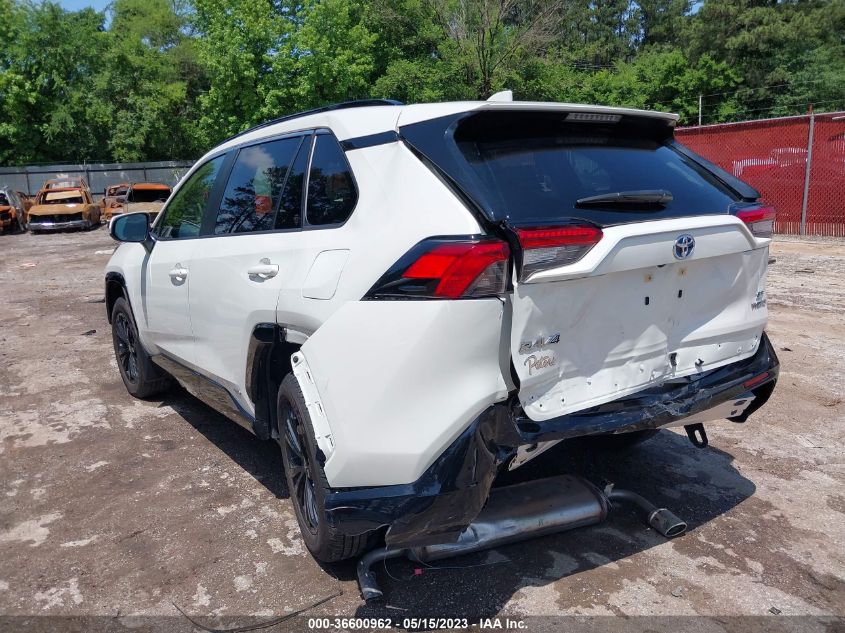 2022 TOYOTA RAV4 HYBRID SE - JTM16RFV3NJ021078
