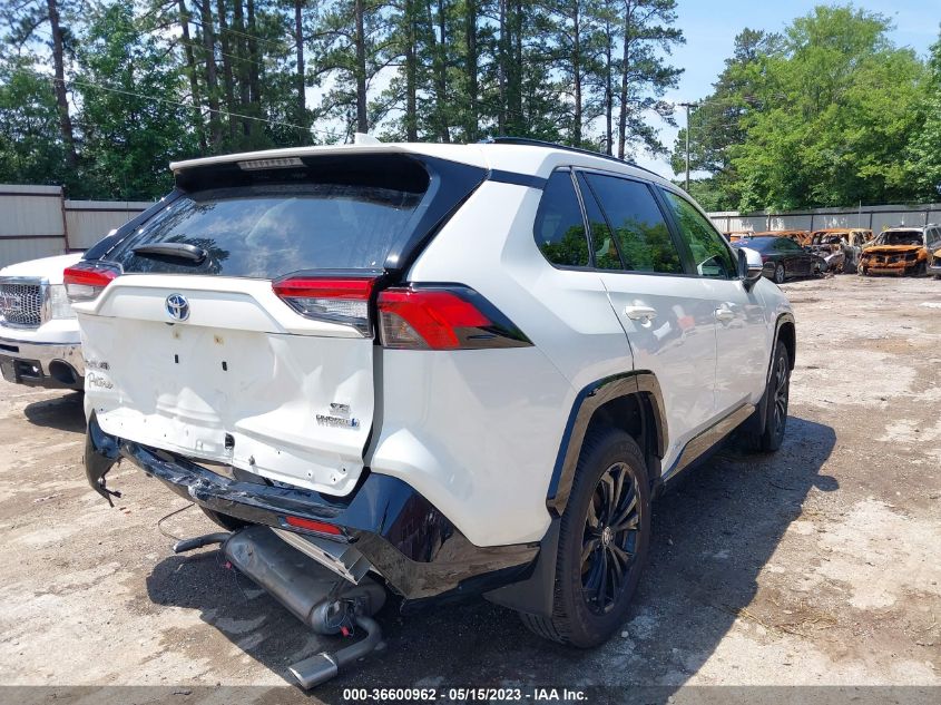 2022 TOYOTA RAV4 HYBRID SE - JTM16RFV3NJ021078