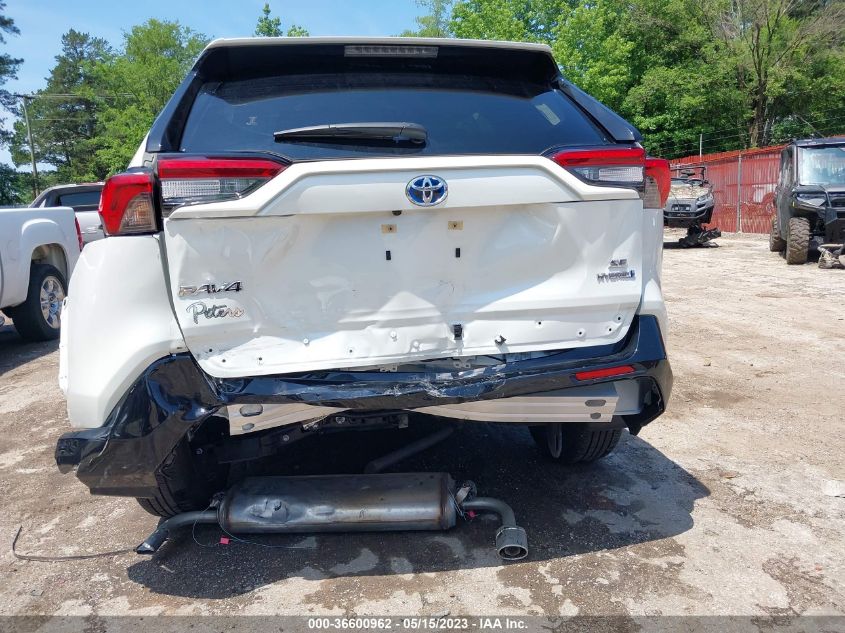 2022 TOYOTA RAV4 HYBRID SE - JTM16RFV3NJ021078