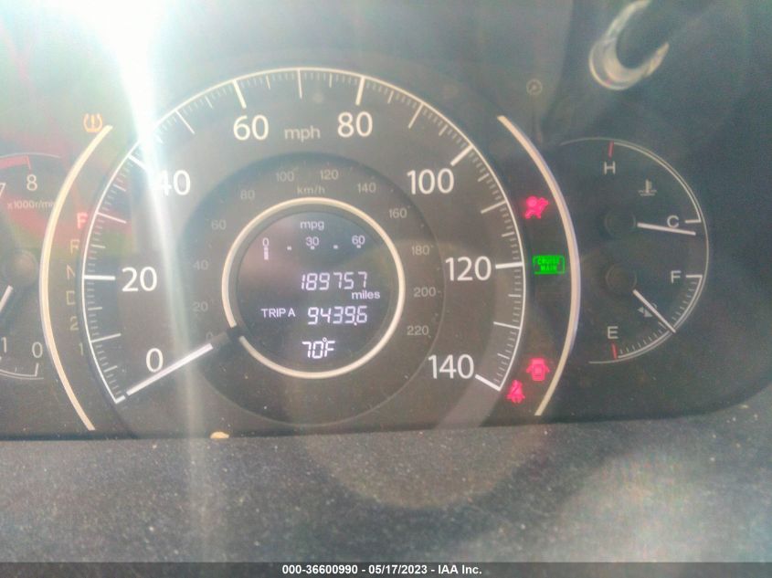 2014 HONDA CR-V EX-L - 5J6RM3H78EL017787