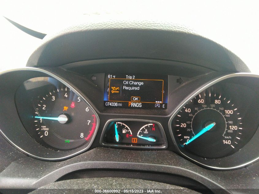 2017 FORD ESCAPE SE - 1FMCU0GD3HUD73057