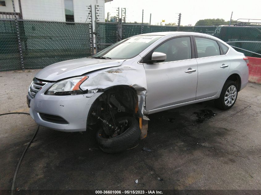 2013 NISSAN SENTRA SV - 3N1AB7AP6DL702712