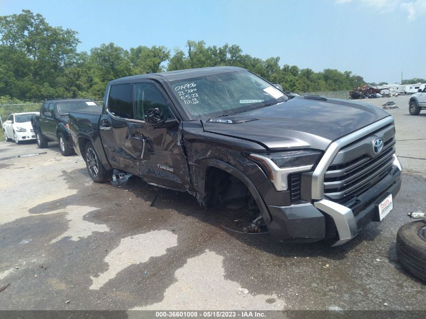 2023 TOYOTA TUNDRA 4WD LIMITED HYBRID - 5TFJC5DB9PX014906