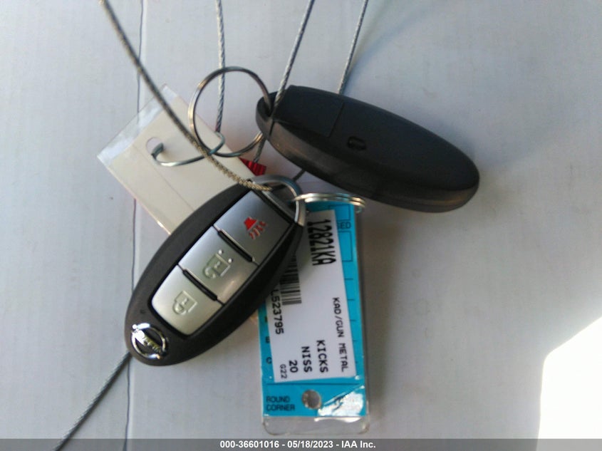 VIN 3N1CP5BV3LL523795 2020 NISSAN KICKS S