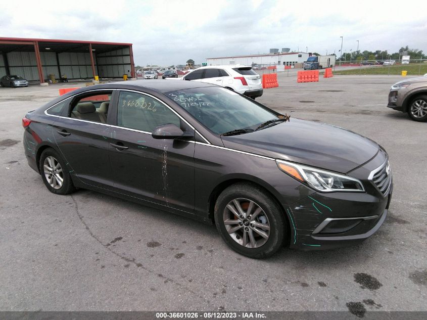 2016 HYUNDAI SONATA 2.4L SE - 5NPE24AF2GH318984