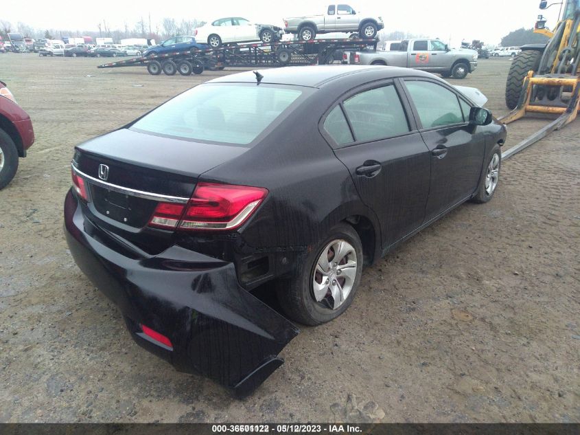 2015 HONDA CIVIC LX - 19XFB2F51FE251645