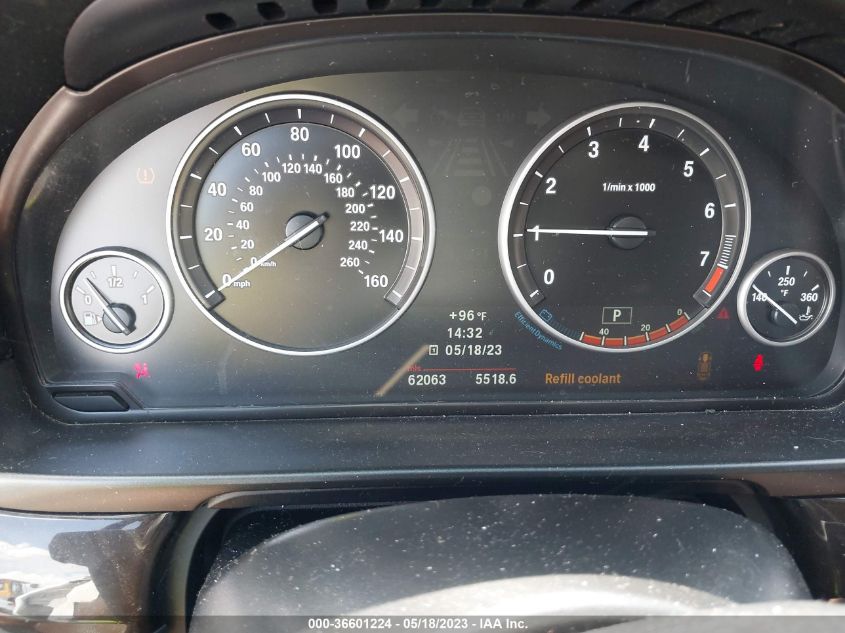 2013 BMW 5 SERIES 528I XDRIVE - WBAXH5C56DD113152