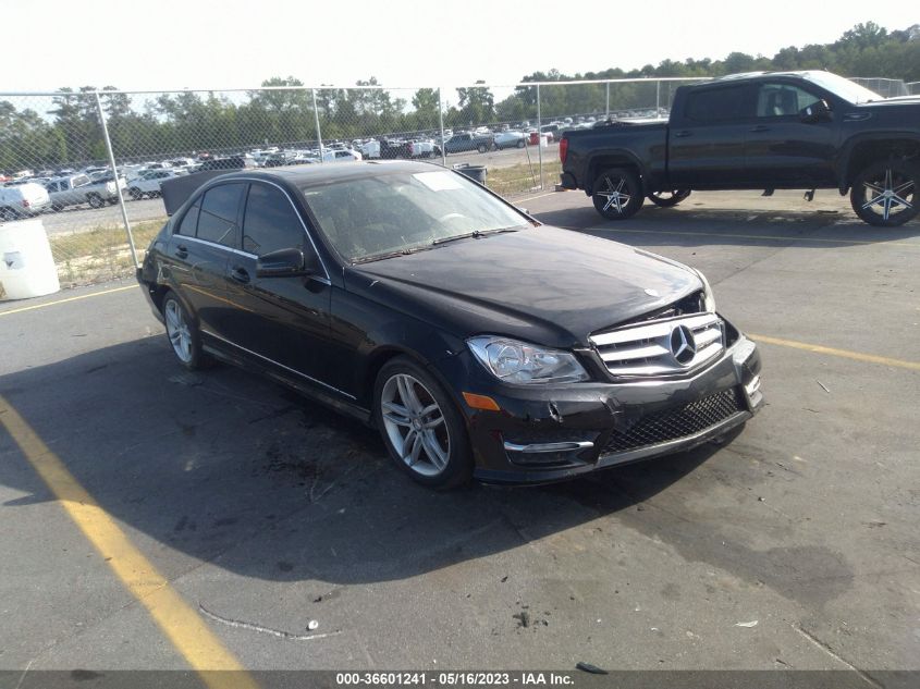 2013 MERCEDES-BENZ C-CLASS C 300 - WDDGF8AB9DR242885