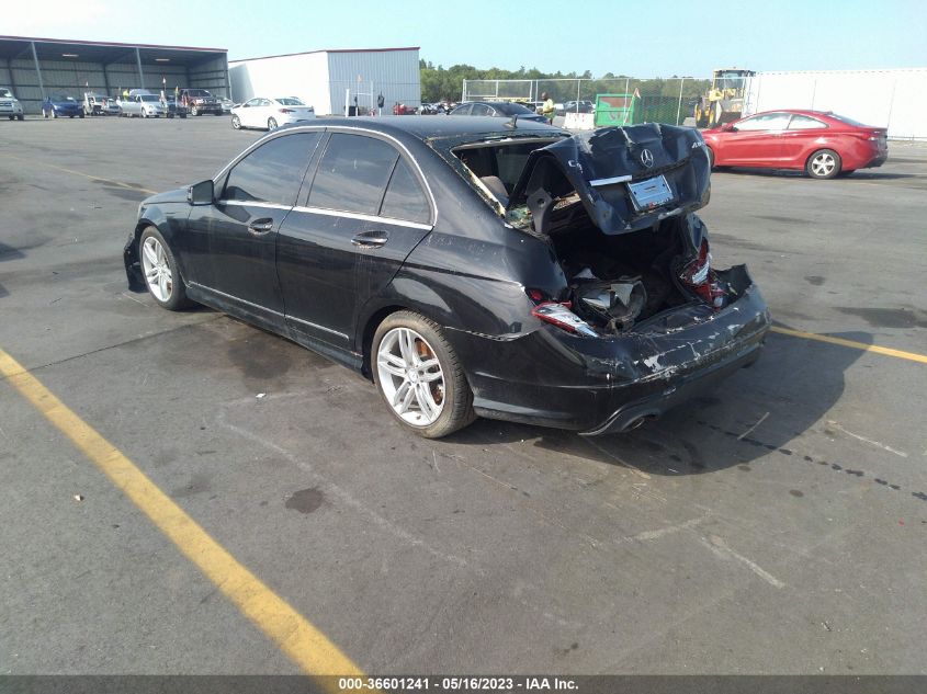 2013 MERCEDES-BENZ C-CLASS C 300 - WDDGF8AB9DR242885