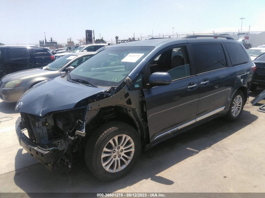 2015 TOYOTA SIENNA XLE/XLE AAS/LTD - 5TDYK3DCXFS629421