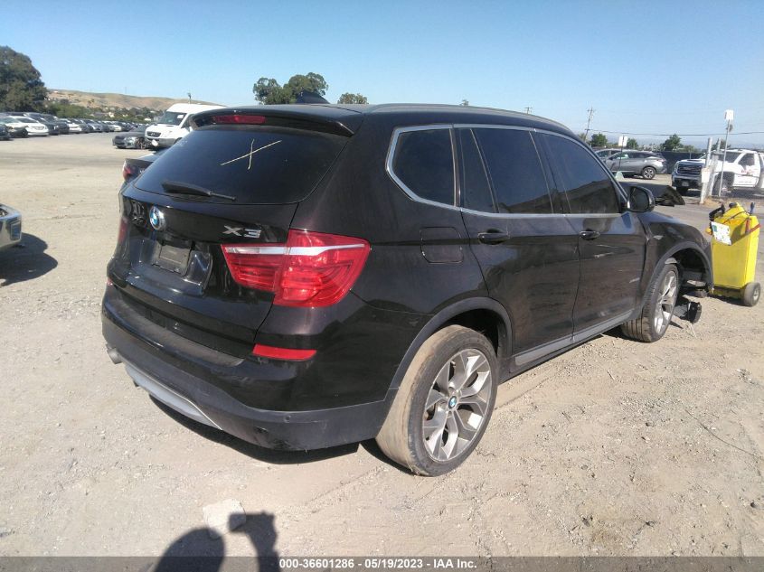 2016 BMW X3 XDRIVE35I 5UXWX7C52G0S16432