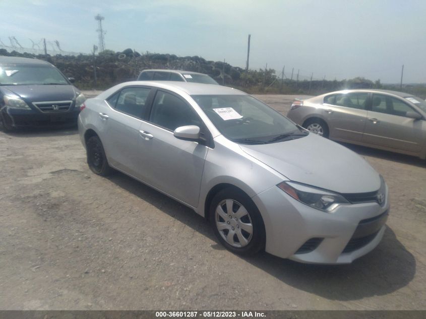 2015 TOYOTA COROLLA L/LE/S/S PLUS/LE PLUS - 5YFBURHEXFP280106