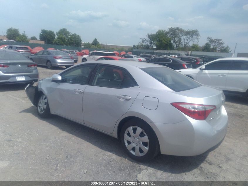 2015 TOYOTA COROLLA L/LE/S/S PLUS/LE PLUS - 5YFBURHEXFP280106