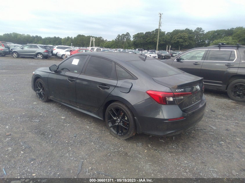 VIN 2HGFE2F58NH515990 2022 HONDA CIVIC SEDAN SPORT