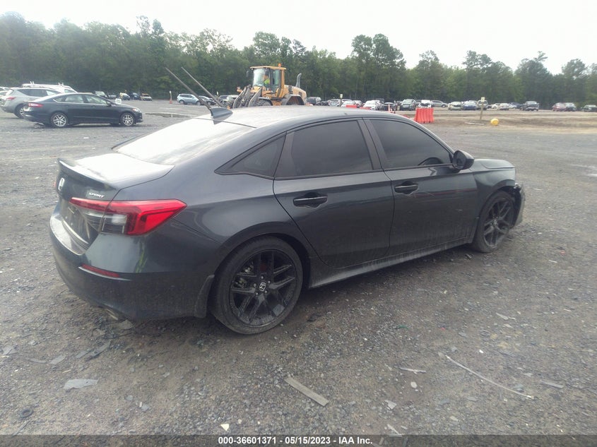 VIN 2HGFE2F58NH515990 2022 HONDA CIVIC SEDAN SPORT