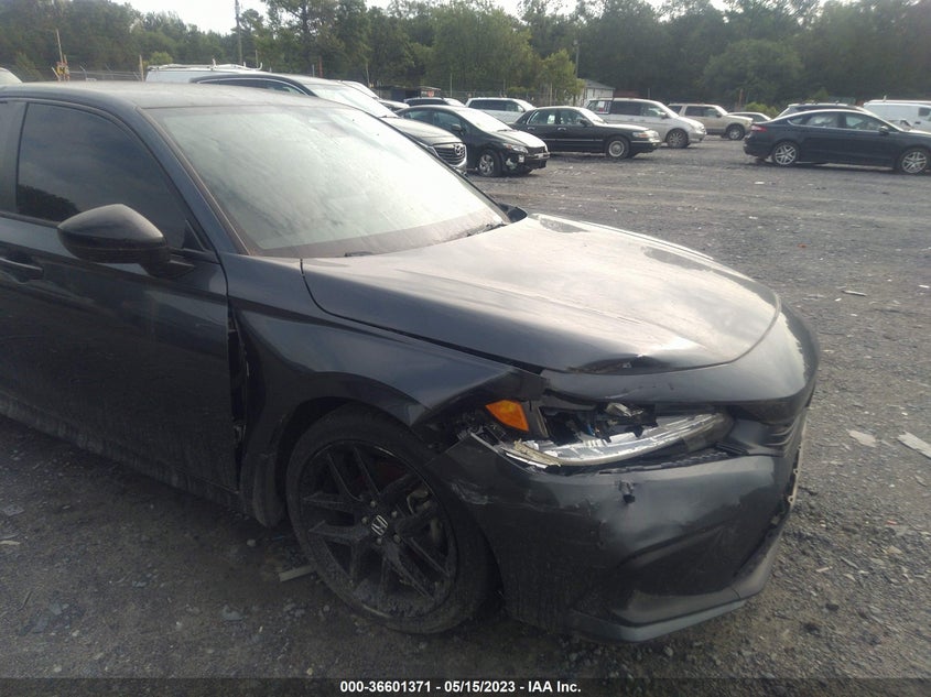 VIN 2HGFE2F58NH515990 2022 HONDA CIVIC SEDAN SPORT