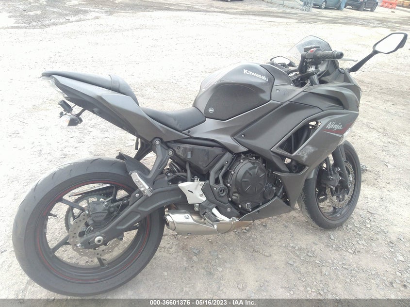 VIN ML5EXEN1XNDA72952 2022 KAWASAKI EX650 N