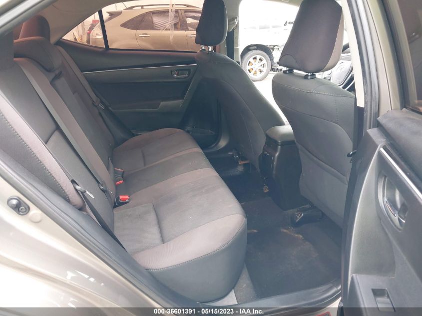 2017 TOYOTA COROLLA L/LE/XLE/SE - 5YFBURHEXHP710137