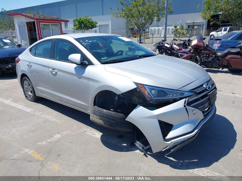 VIN KMHD84LF9KU772621 2019 HYUNDAI ELANTRA SEL