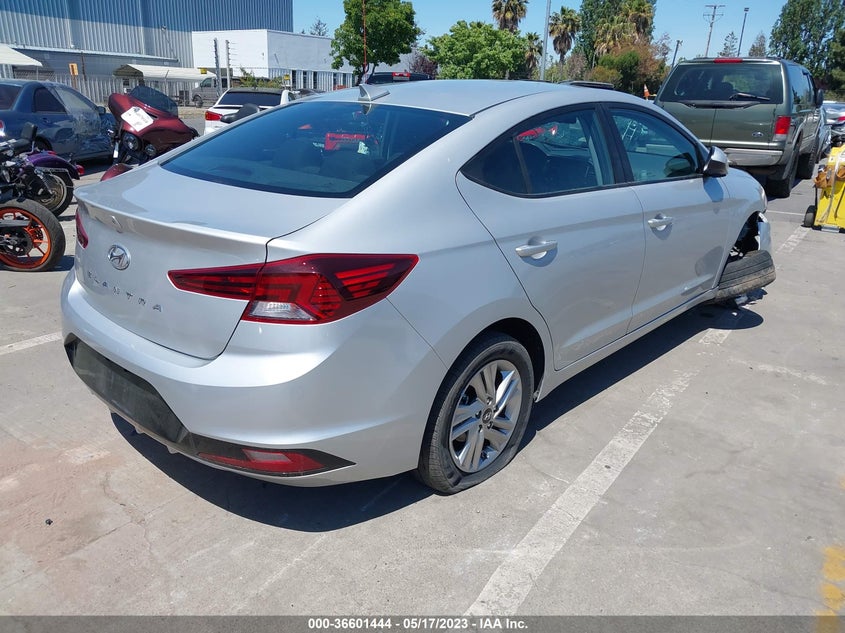 VIN KMHD84LF9KU772621 2019 HYUNDAI ELANTRA SEL