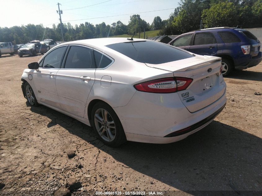 2015 FORD FUSION ENERGI TITANIUM - 3FA6P0SU9FR197870