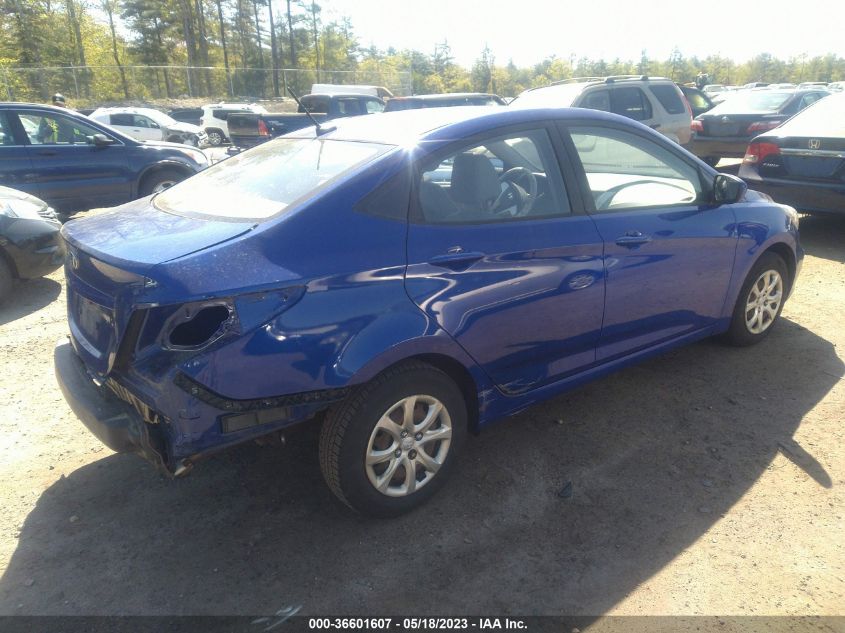 2014 HYUNDAI ACCENT GLS - KMHCT4AE9EU758825