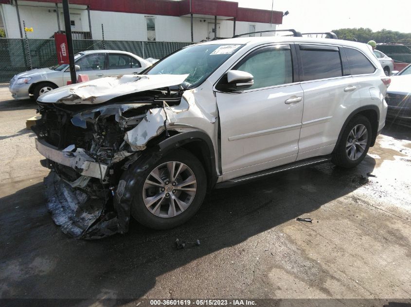 2014 TOYOTA HIGHLANDER LE - 5TDBKRFH2ES016922