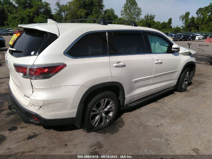 2014 TOYOTA HIGHLANDER LE - 5TDBKRFH2ES016922