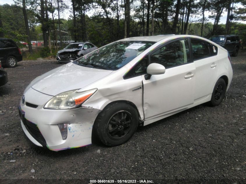 2013 TOYOTA PRIUS ONE/TWO/THREE/FOUR/FIVE - JTDKN3DU0D5636113
