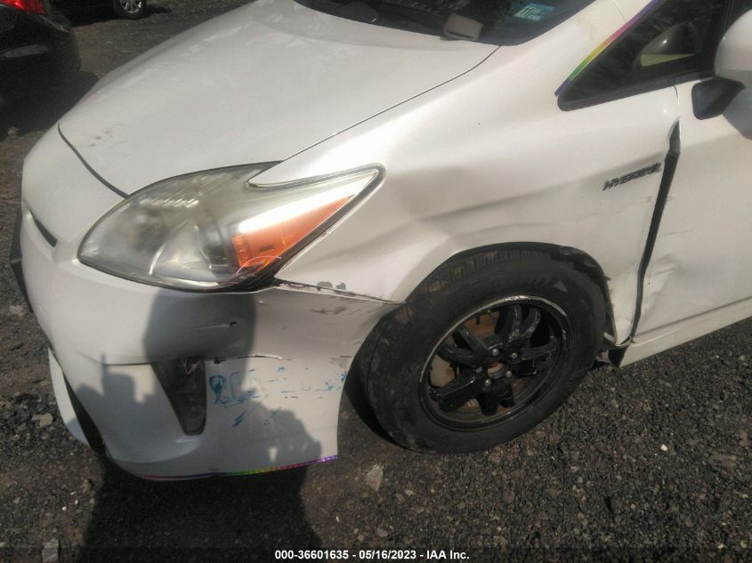 2013 TOYOTA PRIUS ONE/TWO/THREE/FOUR/FIVE - JTDKN3DU0D5636113