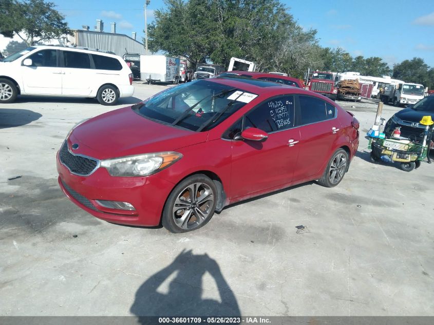 2014 KIA FORTE EX - KNAFZ4A86E5104771