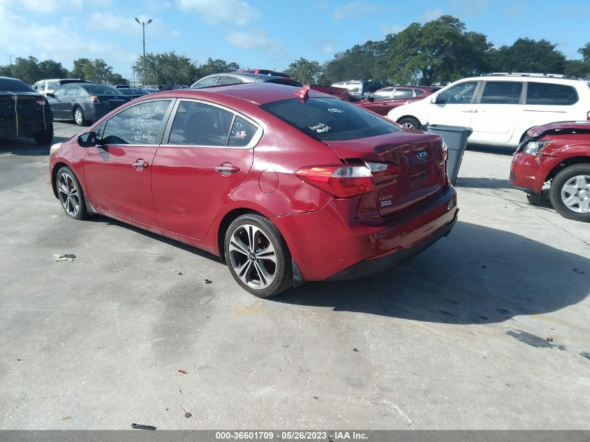 2014 KIA FORTE EX - KNAFZ4A86E5104771