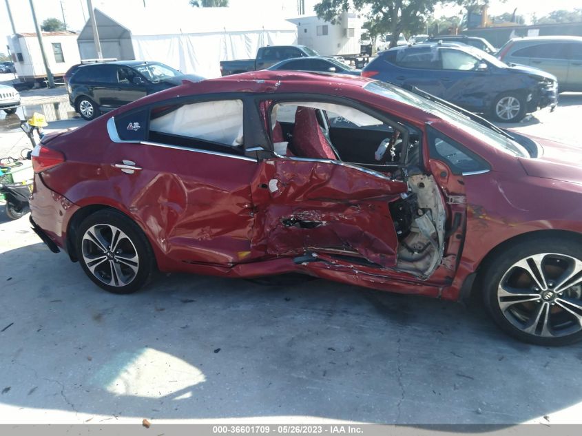 2014 KIA FORTE EX - KNAFZ4A86E5104771